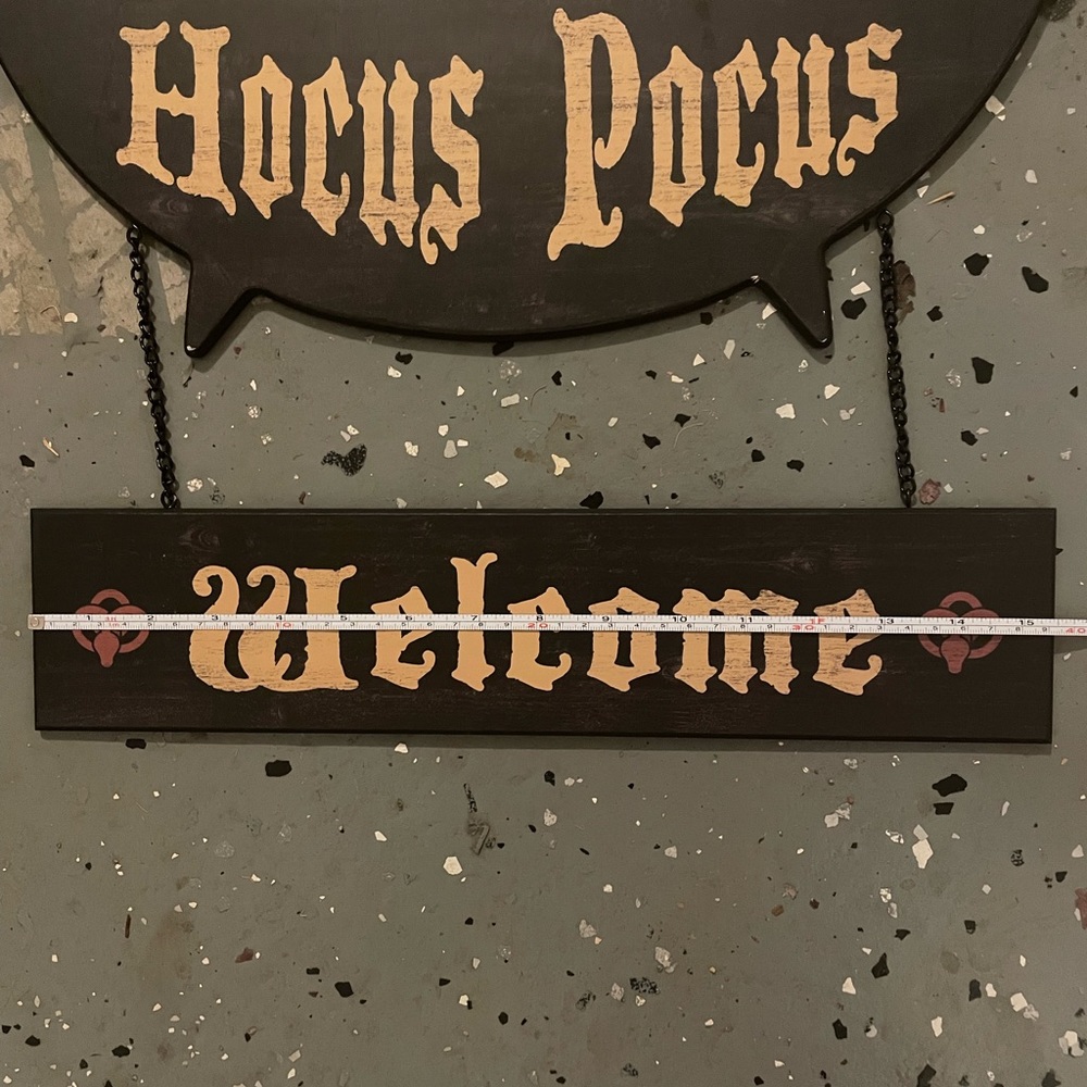 Hocus Pocus door/wall hanger - Picture 6 of 7